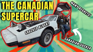 CANADIAN Super Car  1975 Bricklin SV1 In ROUGH Shape [upl. by Garner]