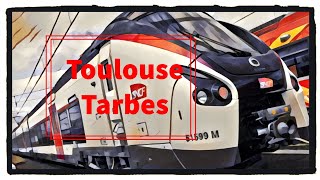 Cab Ride Toulouse  Tarbes [upl. by Sudaorb722]