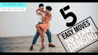 Dance Tutorial Basics to dance Salsa Smoothly [upl. by Baecher]