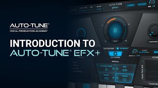 Tutorial Introduction to AutoTune EFX [upl. by Poppy]