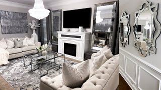 EXTREME LIVING ROOM MAKEOVER  DIY Wall Decor  LGQUEEN Home Decor [upl. by Beatrice]