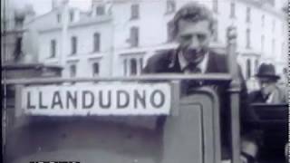 Llandudno To Colwyn Bay Tramway 1950s  Film 1073 [upl. by Nashoma]