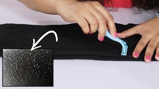 How To Avoid amp Remove Fuzz BallsPilling From Clothing [upl. by Carbo]