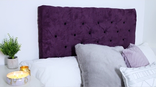 DIY Tufted Headboard [upl. by Rattray]