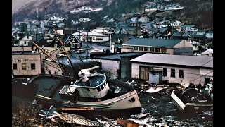 NBC News of 92 Alaska Earthquake March 27 1964 [upl. by Gintz]