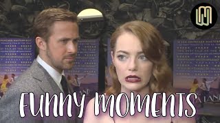 Ryan Gosling and Emma Stone Funny Moments PART 1 [upl. by Stempson]