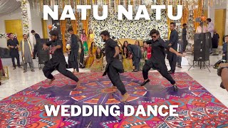 Naatu Naatu  RRR  Wedding Dance🔥 [upl. by Diella]