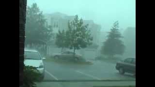 DerechoSevere Thunderstorm From Montgomery Village Maryland  June 4th 2008 [upl. by Joslyn]