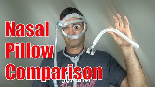 Best Nasal Pillow CPAP Mask Comparison P30i Dreamwear Gel Brevida Bleep Dreamway and P10 [upl. by Amahcen]