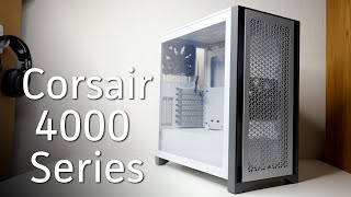 Corsair 4000D Airflow amp 4000X teardown and tour [upl. by Franz583]