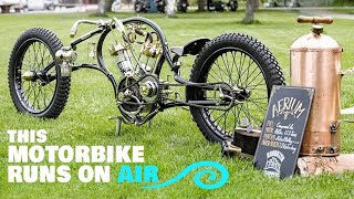 AERIUM  Compressed Air Powered Motorcycle [upl. by Siroved]