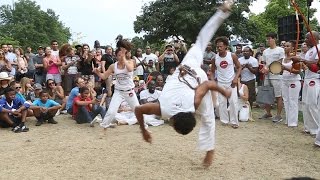 Halfdance halfcombat this is the beauty of the Brazilian capoeira [upl. by Ontine]