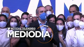 Luis Abinader gana las elecciones presidenciales de República Dominicana  Noticias Telemundo [upl. by Donny]