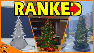 EVERY Christmas Tree in GTA 5 and GTA Online [upl. by Alekahs]